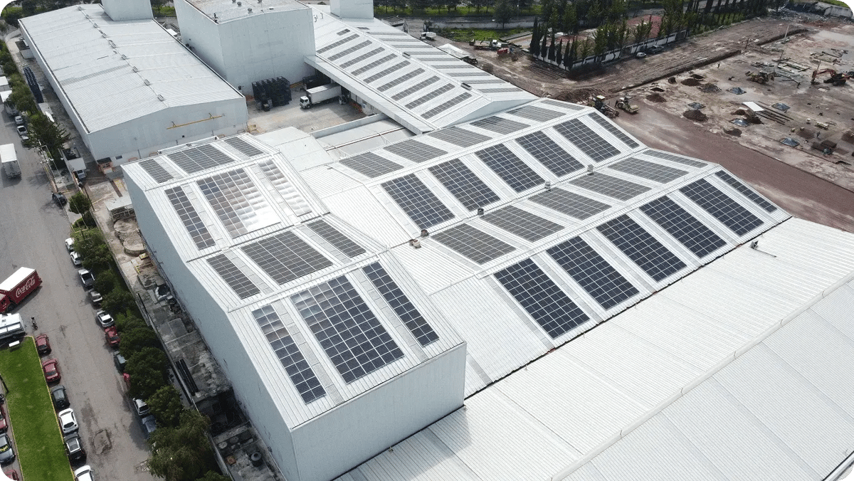 Paneles solares industriales - Generación distribuida